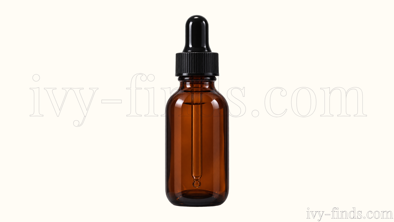 Amber Glass Bottles With Glass Eye Droppers