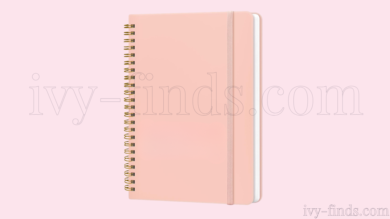 Taja A5 Hardcover Lined Spiral Journal