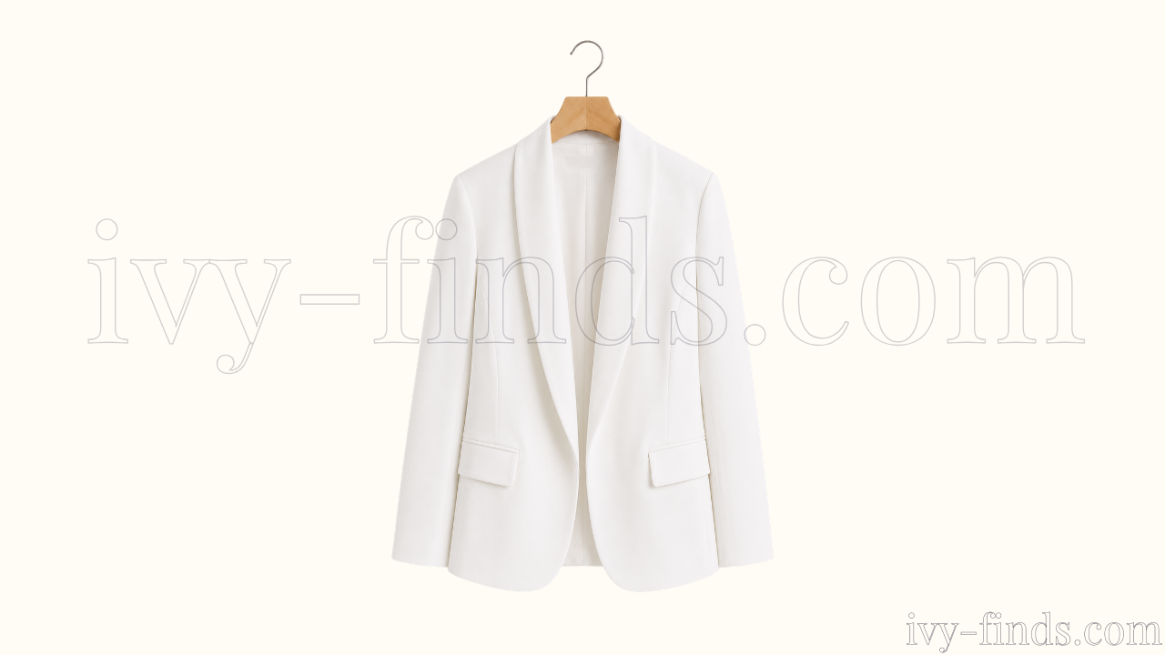 KIRUNDO Women's Open-Front Business Casual Blazer