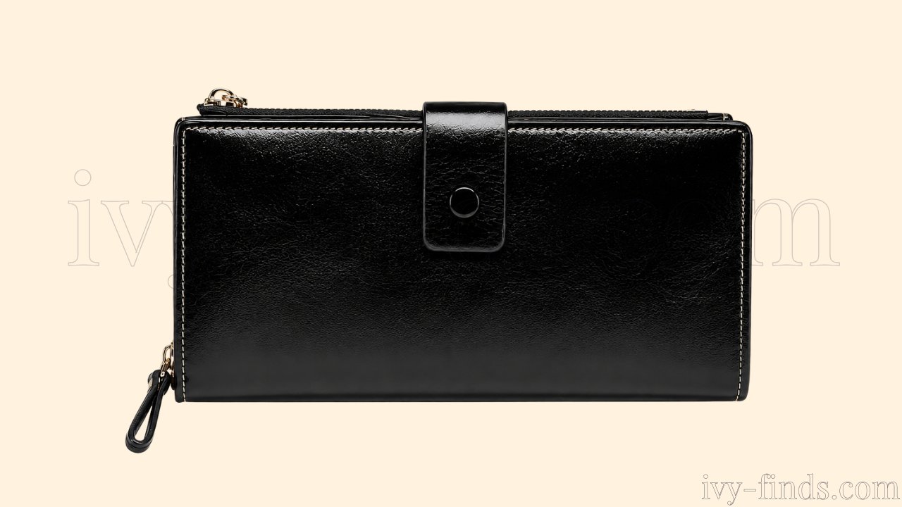 Itslife Genuine Leather RFID Wallet Clutch