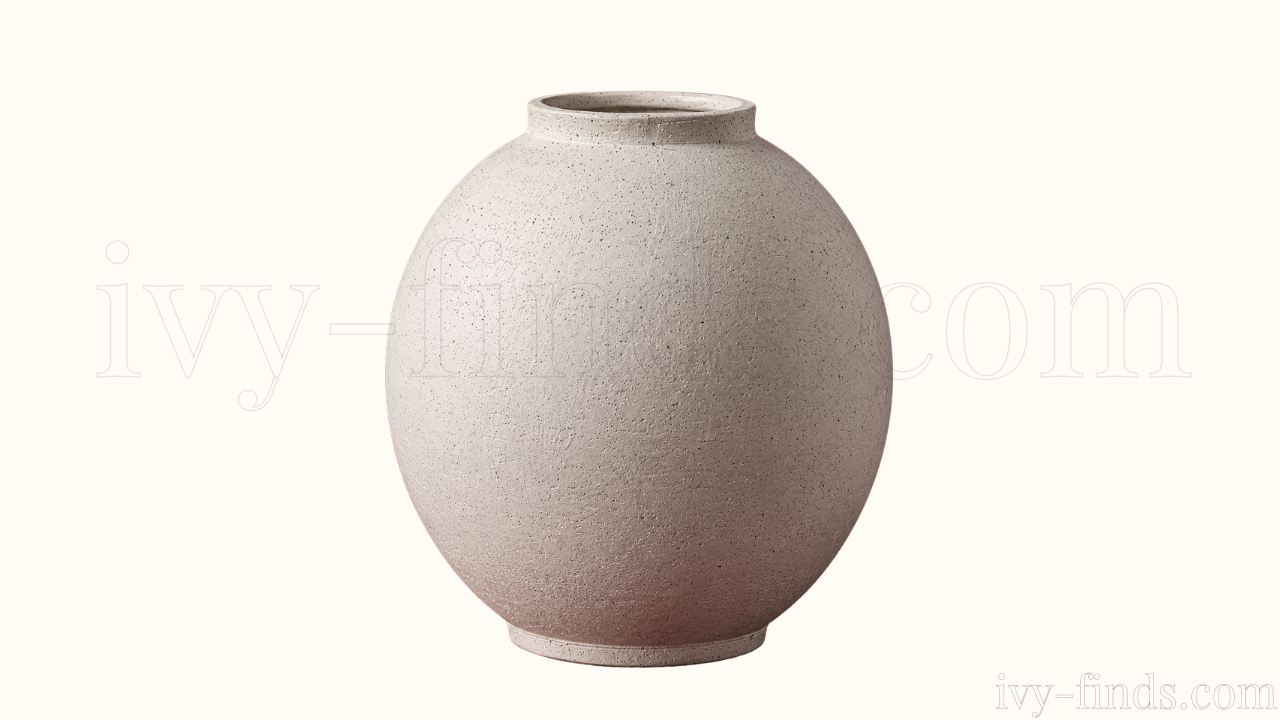 Large Ceramic Vase — 9.8 Inch
